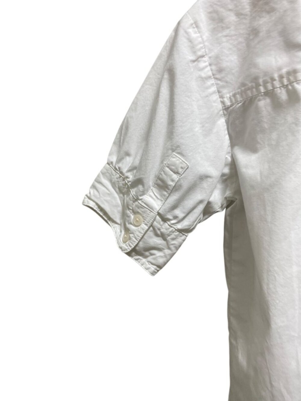 Banana Republic Button Down Shirt White Size S Minimalist Preppy Old Money Cute - Picture 13 of 16